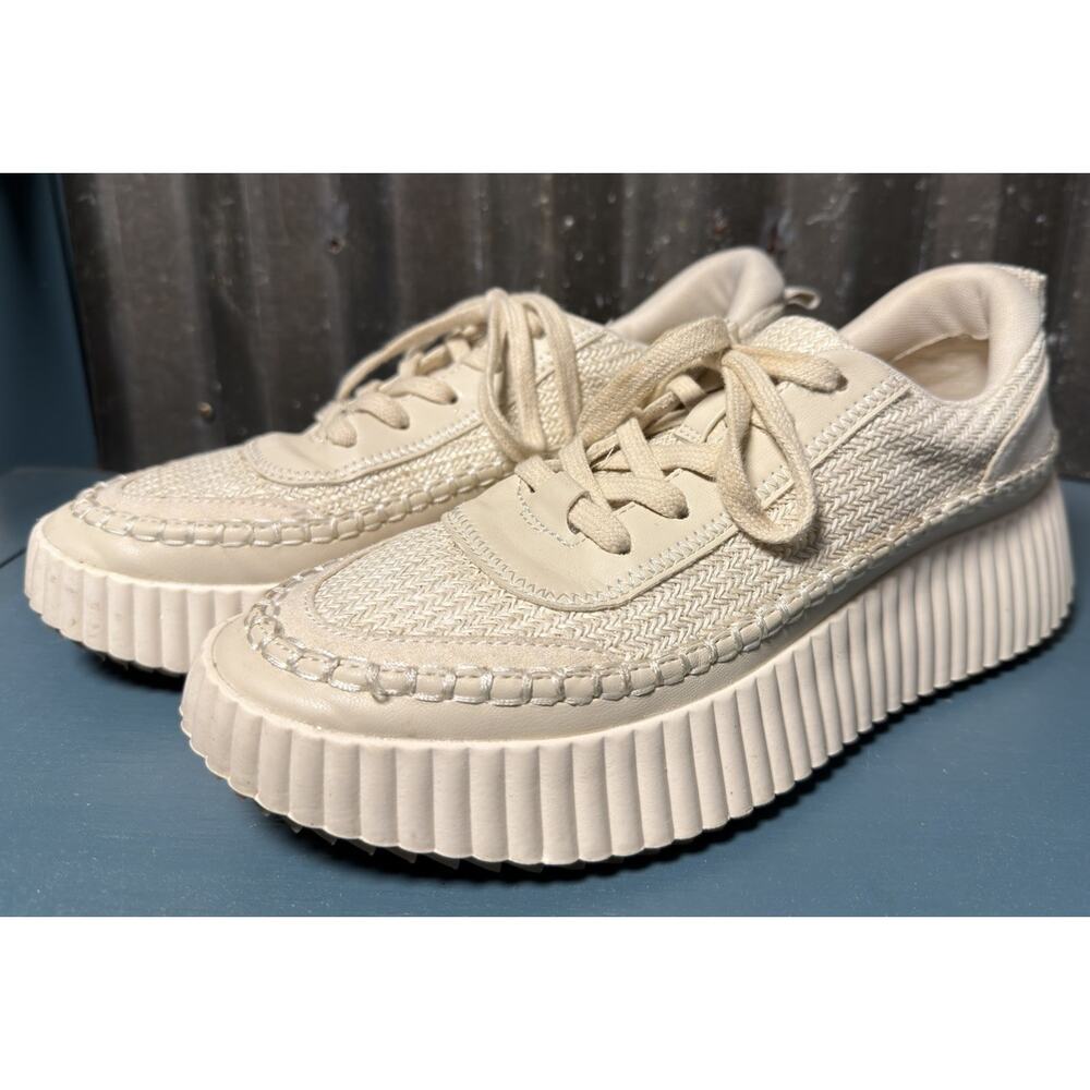 Dolce Vita Denae Women's Sneakers Size 9M Cushioned Platform Sandstone